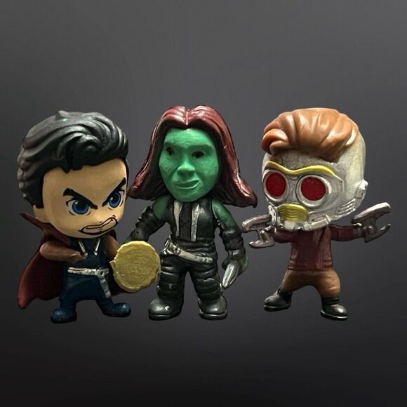 Mini Marvel Figures Antman Black Widow & Iron Man 1” B14 - Picture 3 of 3